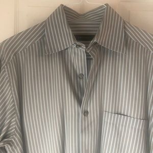 Zegna men’s stripped shirt
